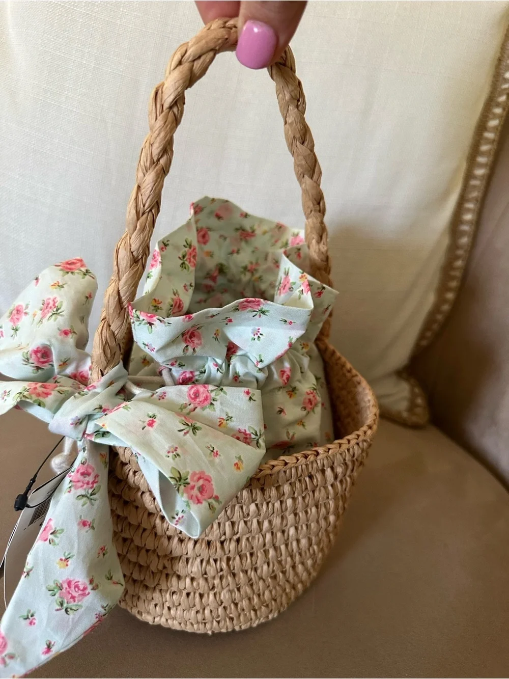 Polo Ralph Lauren woven Canvas Bucket bag  - Kids